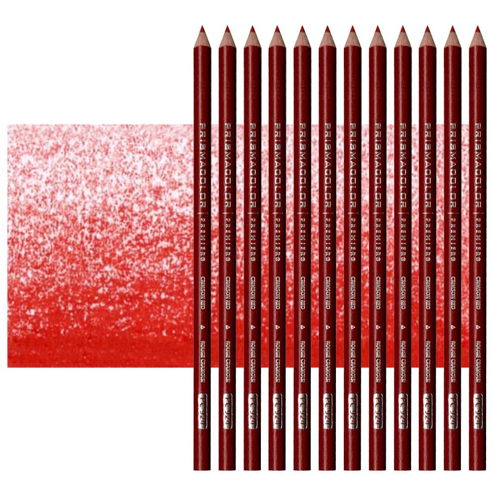Prismacolor Premier Colored Pencil PC924 Crimson Red (Set of 12