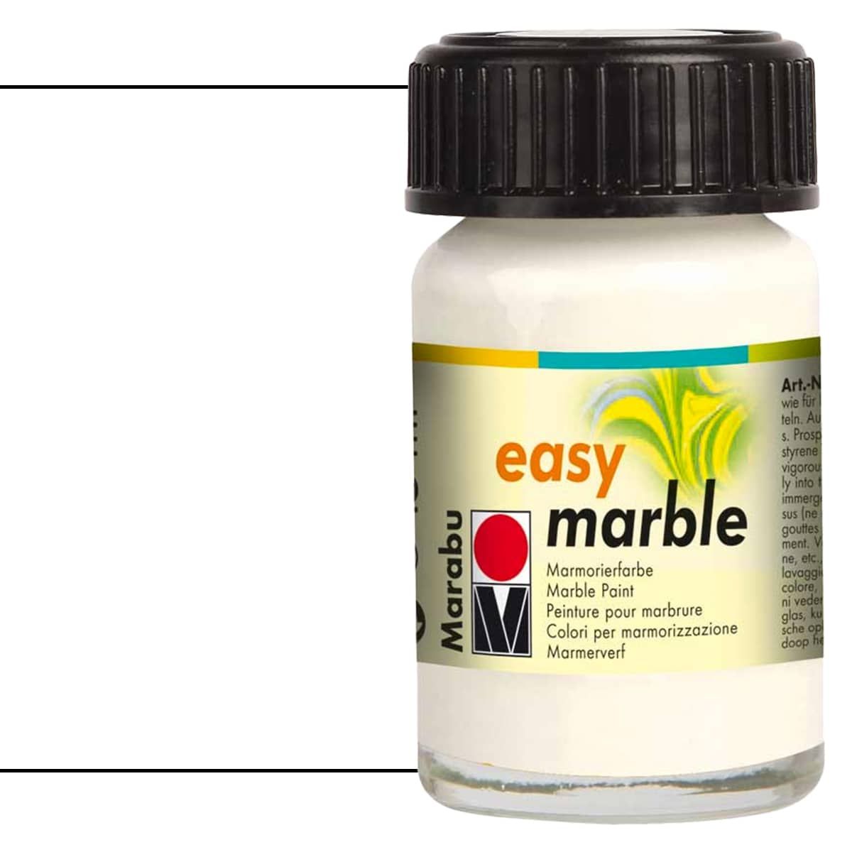 Marabu Easy Marble Crystal Clear Paint, 15ml