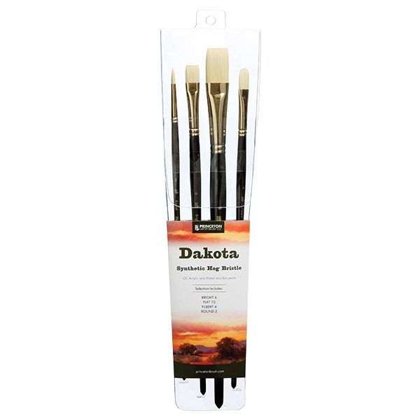 Princeton Dakota 6300 4pc LongHandle Brush Set Jerry's Artarama