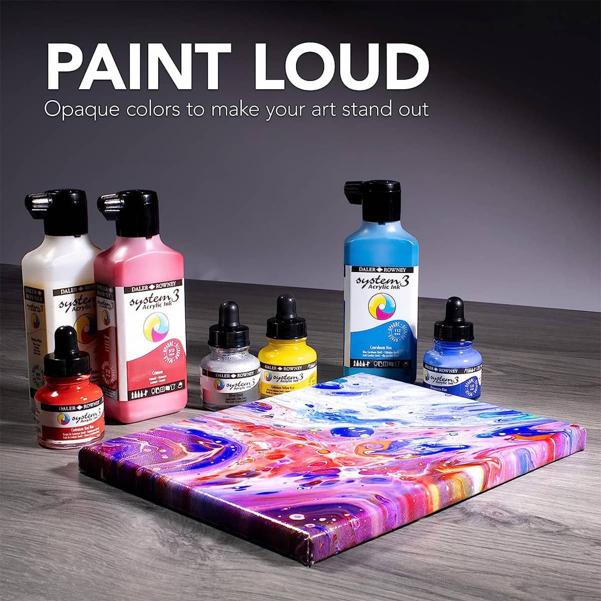 Opaque colors to make your art stand out