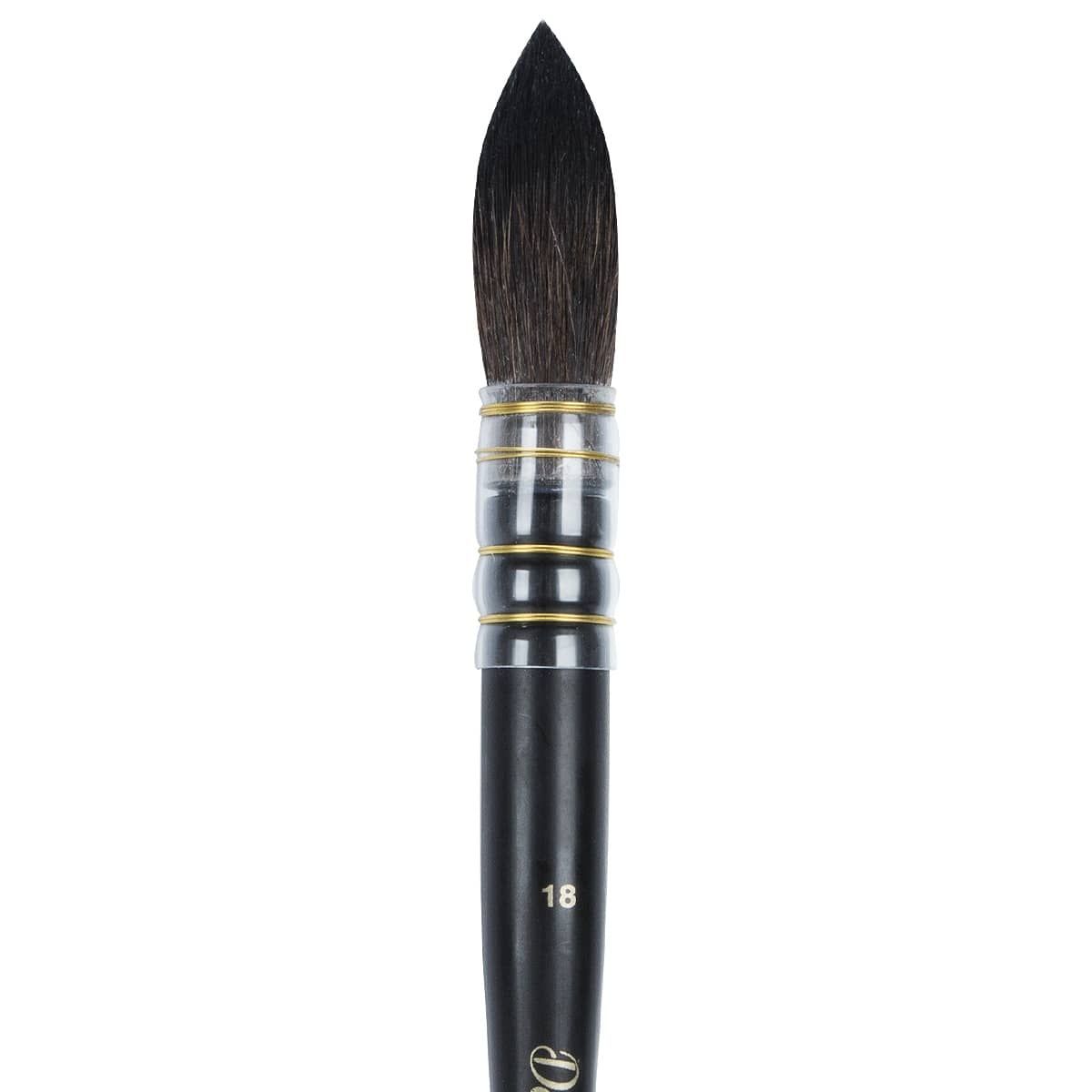 Danube Watercolor Quill Brush, Size 18