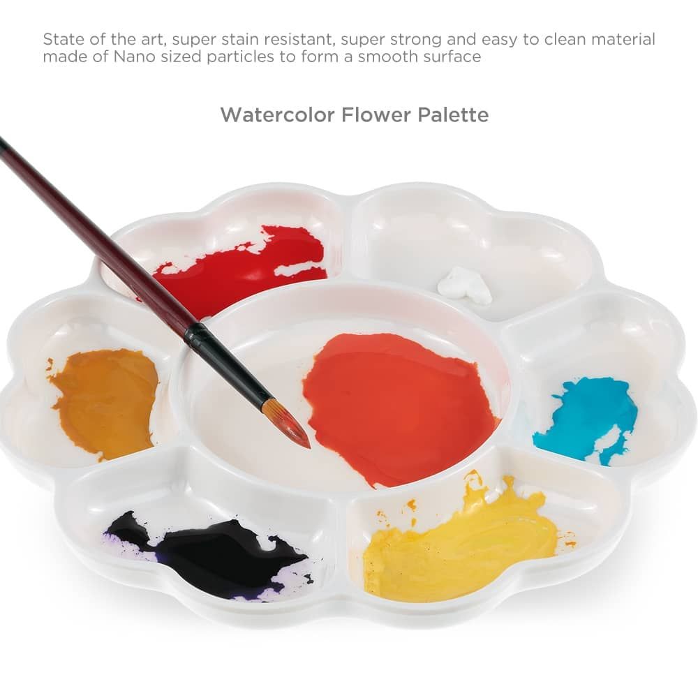 Darwin 6-Well Watercolor Flower Palette