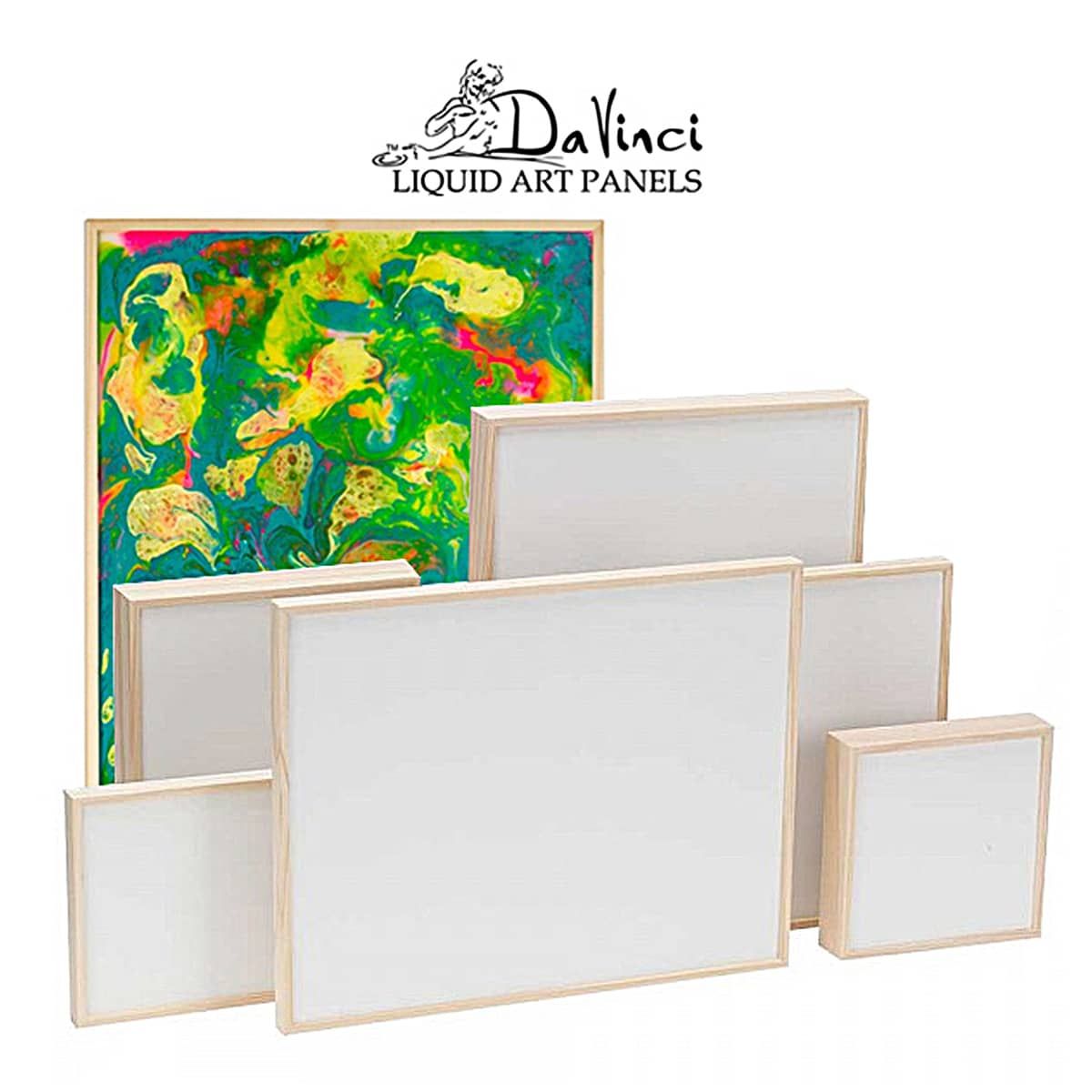 US Art Supply Multi-Pack 6-Ea of 5 x 7, 8 x 10, 9 x 12, 11 x 14 inch. Professional Quality Medium Artist Canvas Panel