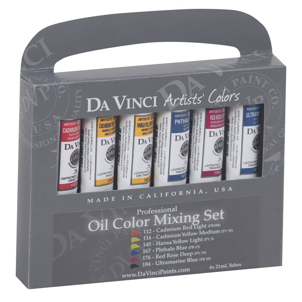 Da Vinci Oil Mixing Set of 6 