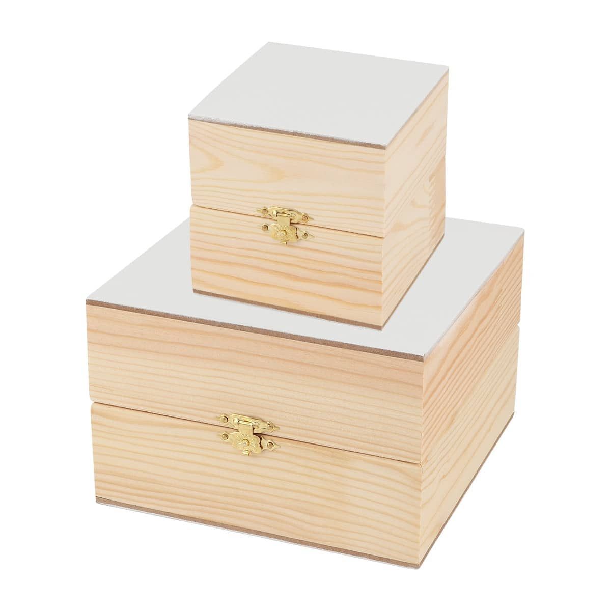 Da Vinci Art, Photo & Keepsake Wood Box Kits