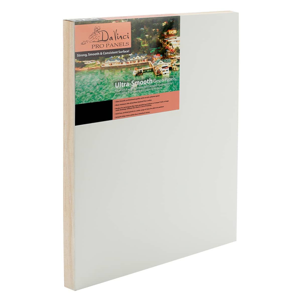 Ultra Smooth Gesso Board 3/4" D Cradle 4"x6" Panel