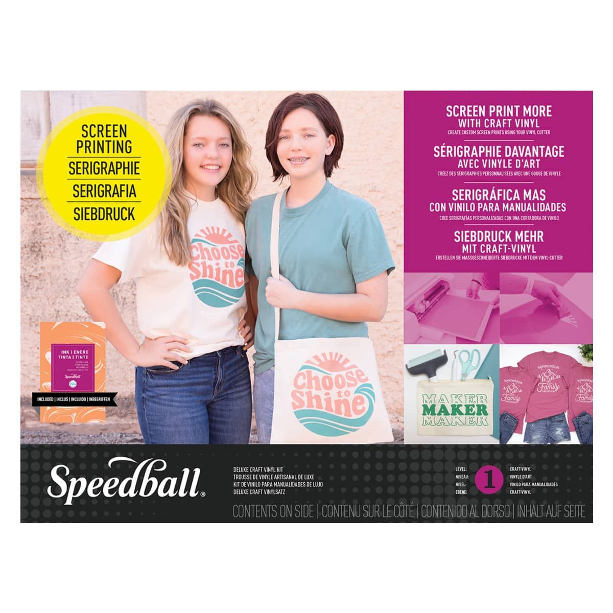 Speedball Speed Screens Screen Printing Kit