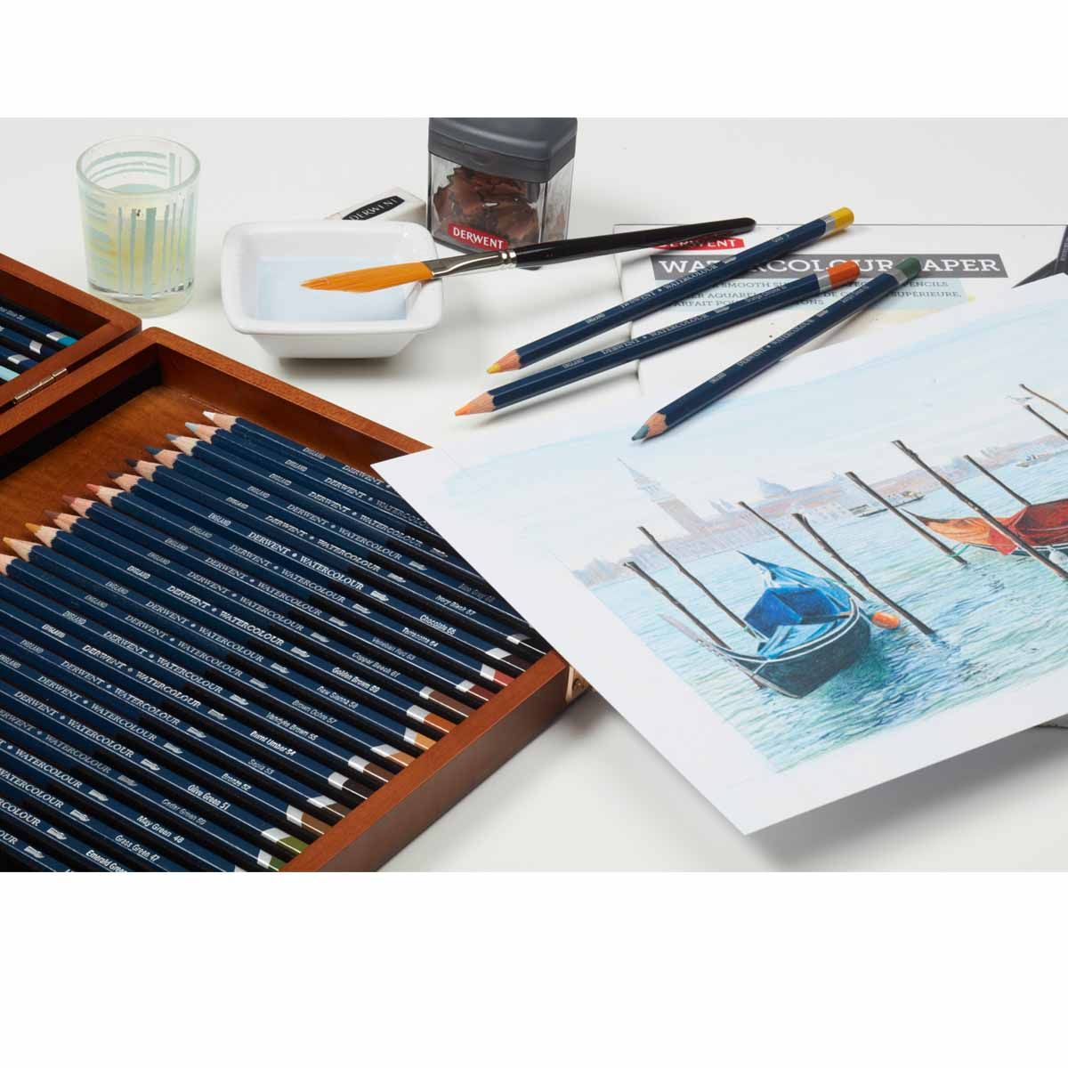 Create beautiful artwork with the subtlety of watercolor with the precision of a pencil
