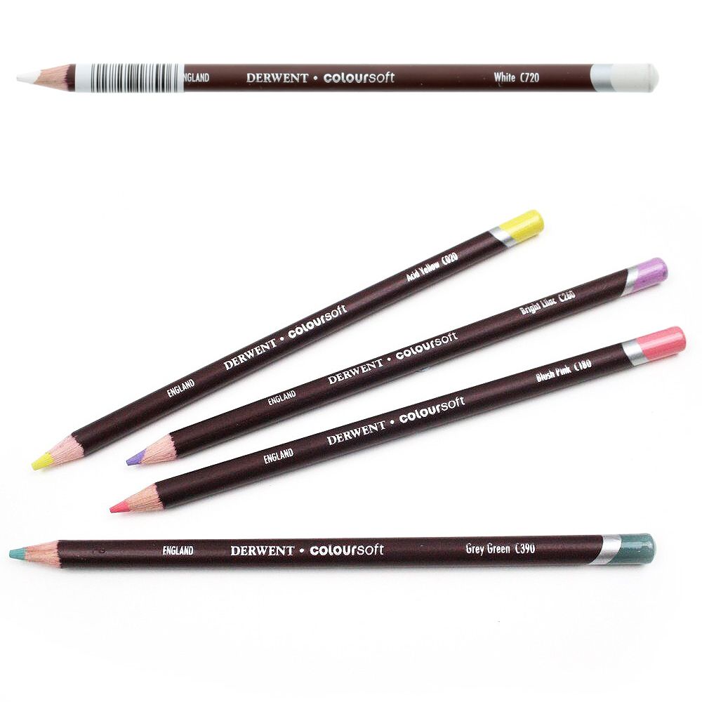 Derwent Coloursoft Colored Pencil Sets at New River Art & Fiber