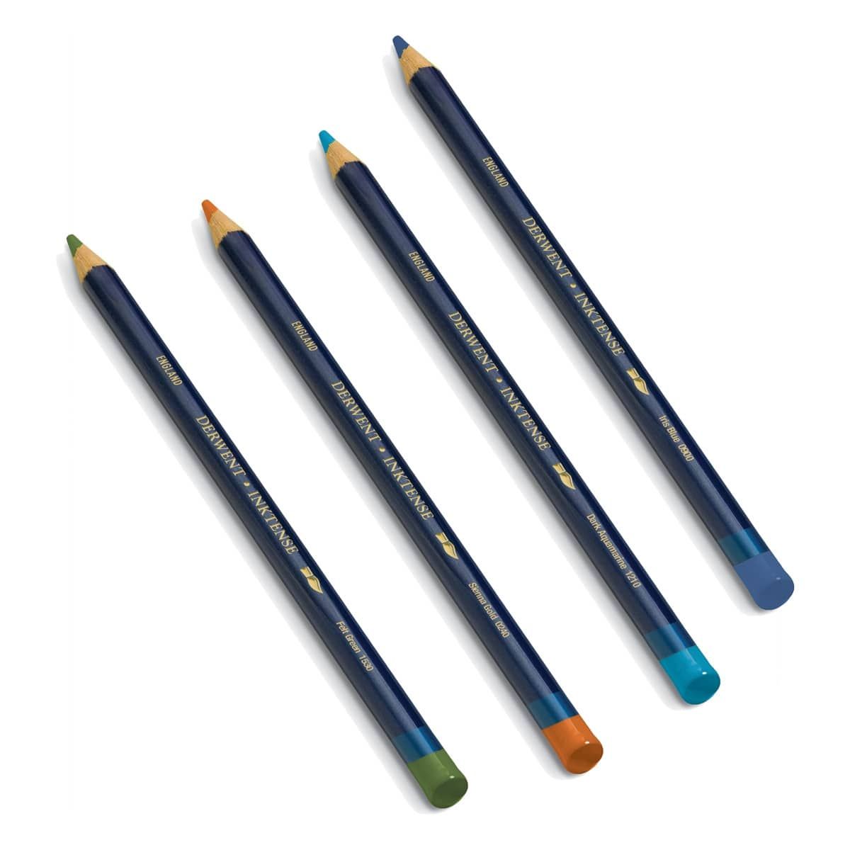 Derwent Inktense Pencils Art Set, 100 Permanent Watercolour Pencils Se –  Froodz