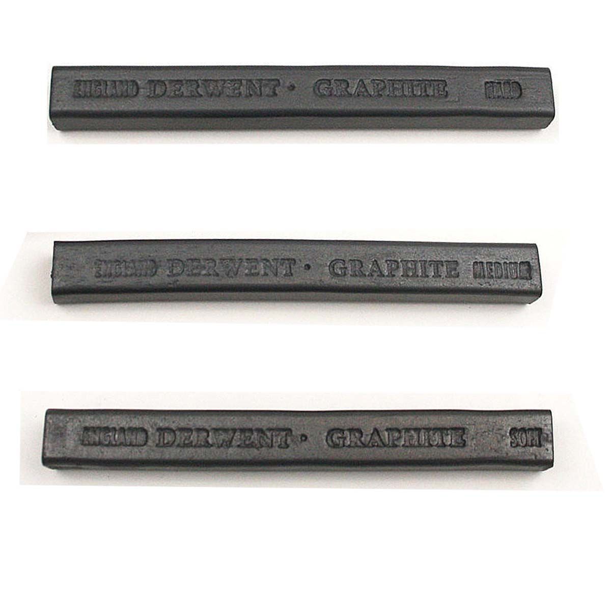 Derwent Natural Graphite Sticks-available in soft, medium, and hard