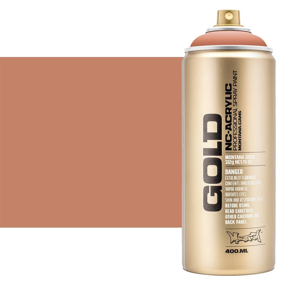 Montana GOLD Acrylic Professional Spray Paint 400 ml - Dirty Apricot