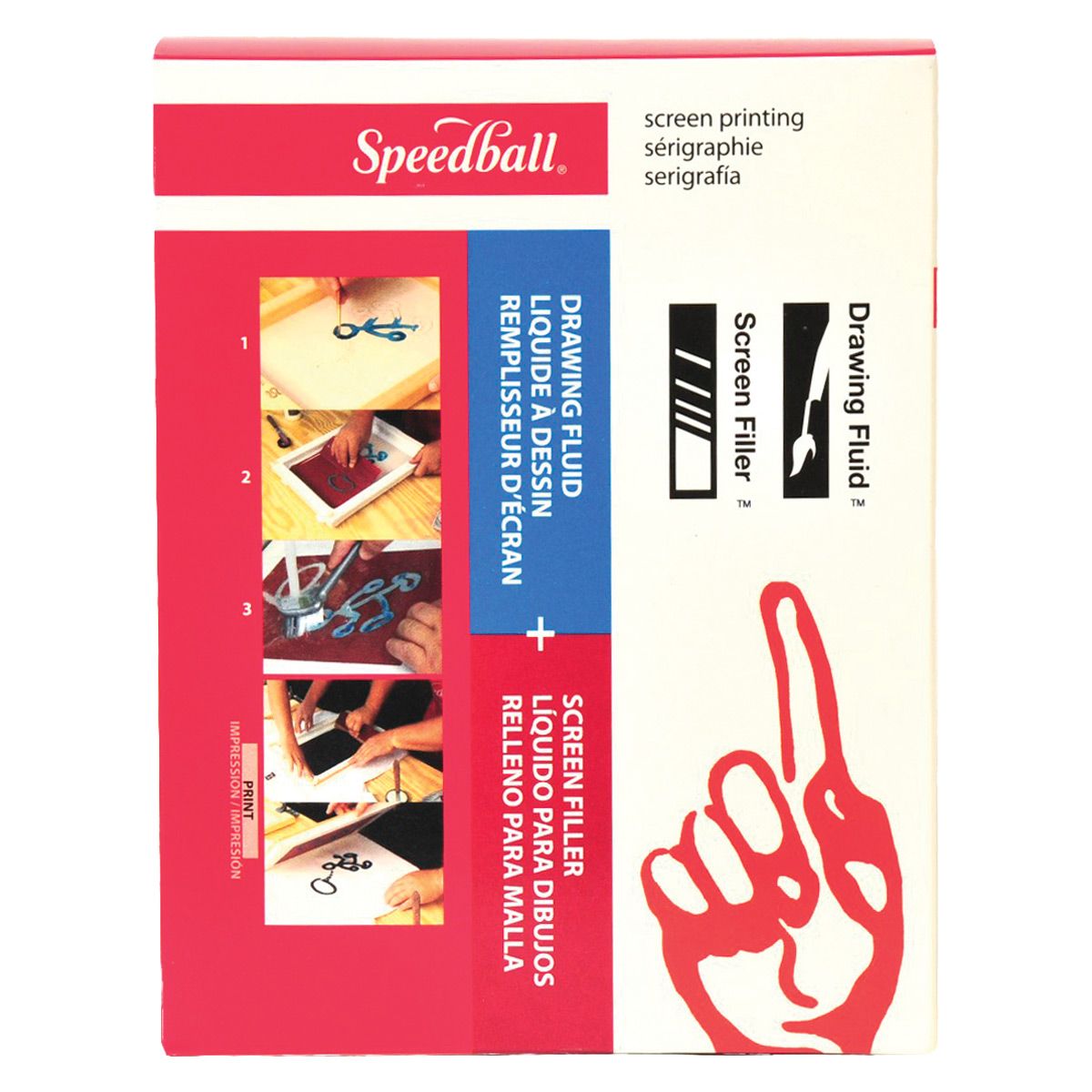 Screen Printing Kit For Fabric Vintage In Box Hunt Speedball Art Suppplies