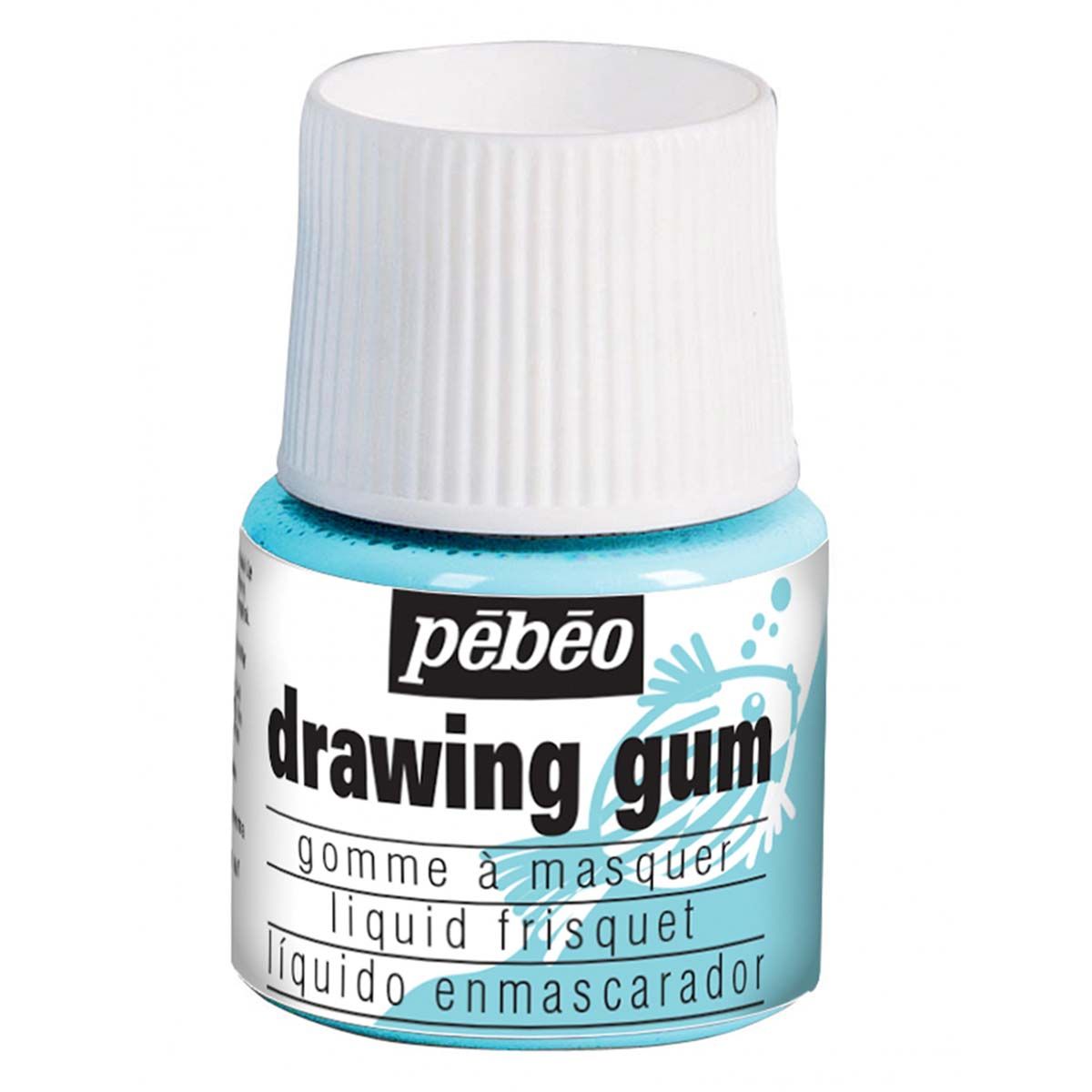 Pebeo Drawing Gum - 2 Pack 45ml Liquid Latex Masking Fluid for Color Free  Areas on Ink Gouache & Watercolor Painting - Artist Masking Fluid for  Modern Art Graphic Arts & Mixed