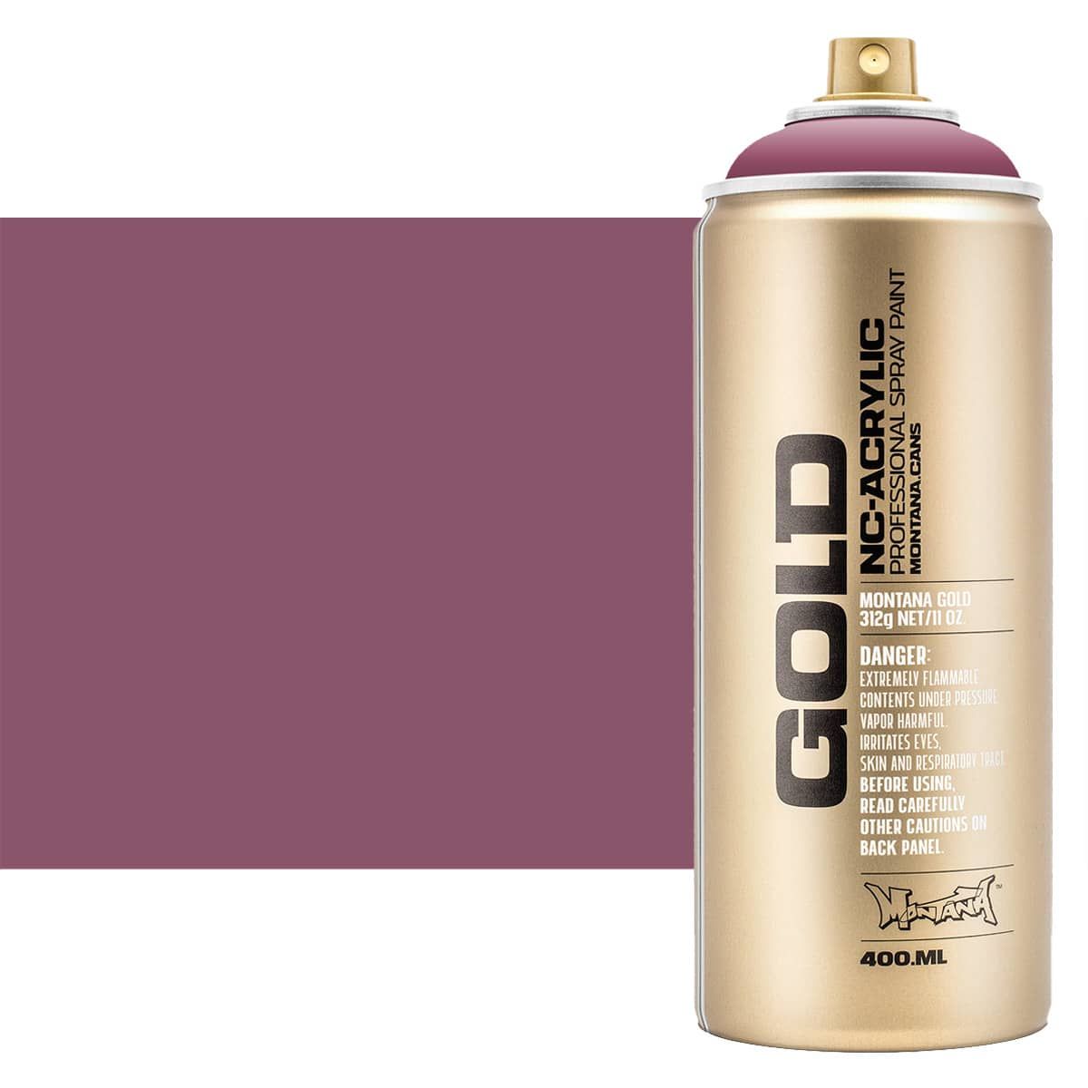 Montana GOLD Acrylic Professional Spray Paint 400 ml - Dusty Pink