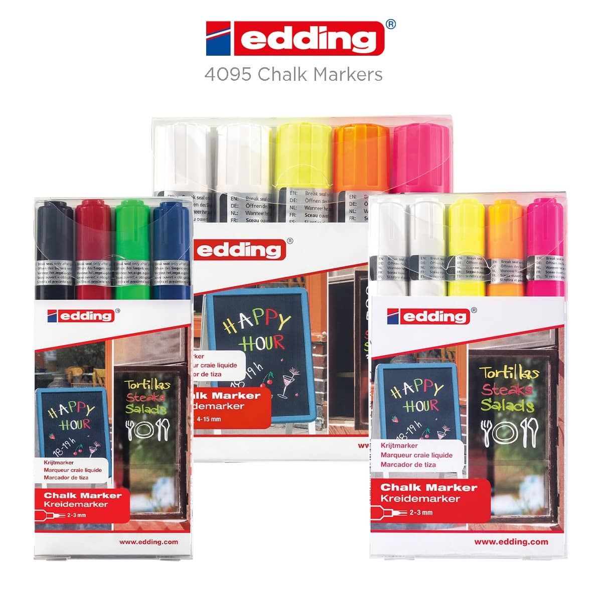 edding Pigmentmarker edding 33 brilliant paper marker gelb 1-5 mm 