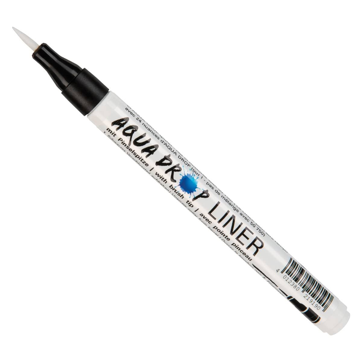 Schmincke Aqua Drop Liquid Watercolor Empty Brush Tip Liner