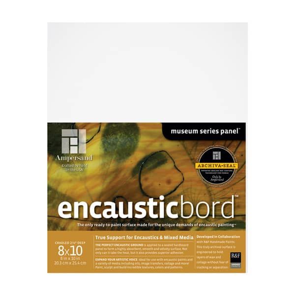 Ampersand Encausticbord 2-1/8" Cradled Panel 8x10"