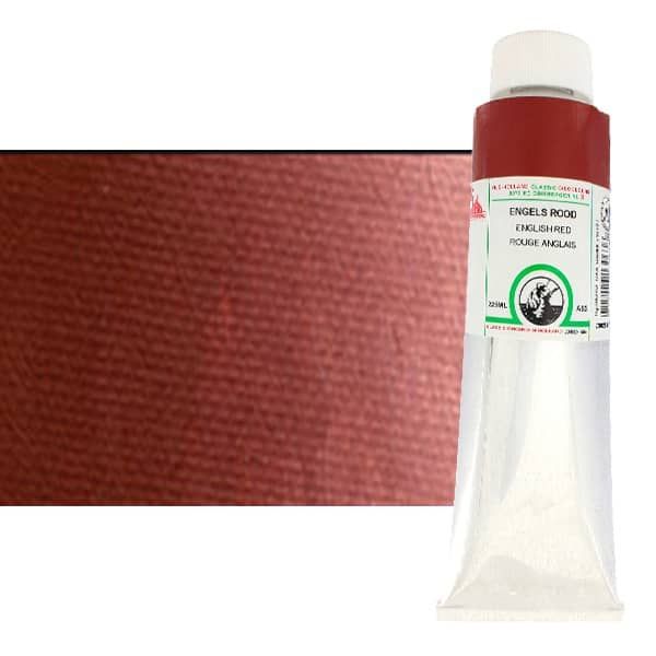 Old Holland Classic Oil Color 225 ml Tube - English Red