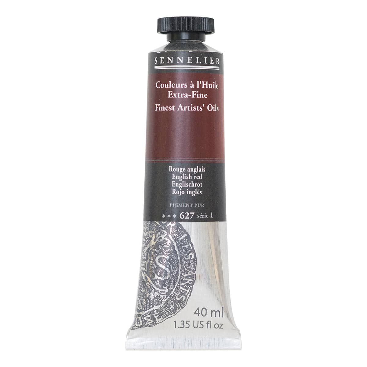 Sennelier Artists Extra-Fine Oil - English Red, 40 ml | Jerry's Artarama