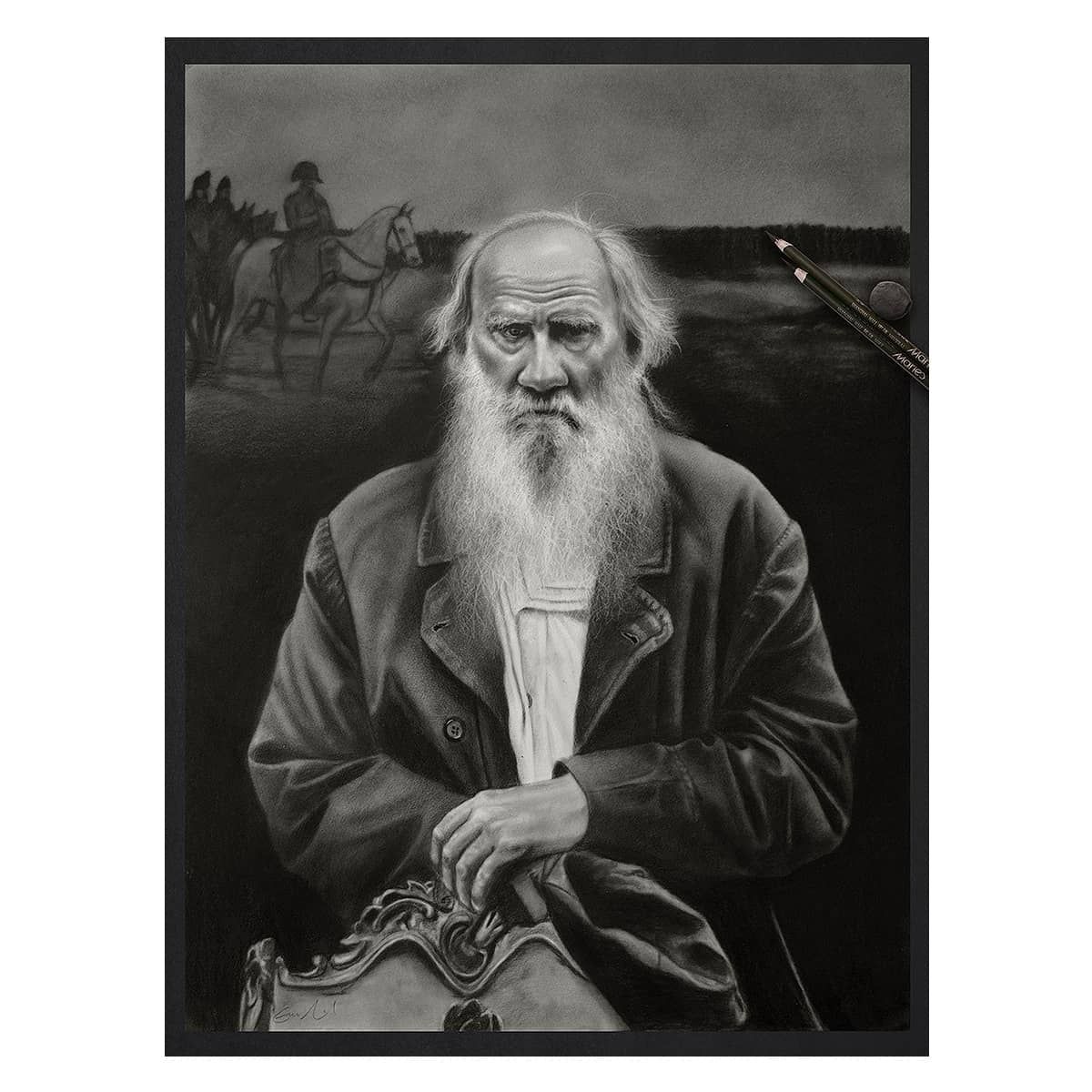 Leo Tolstoy Artwork by Eric Armusik