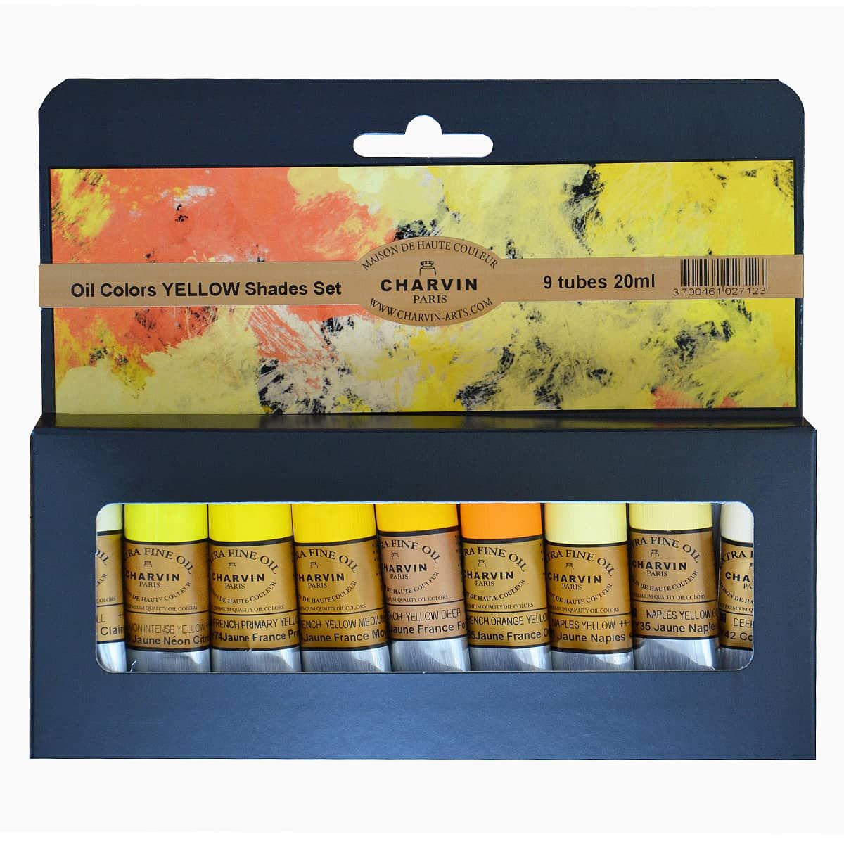 Yellow Shades Extra Fine Oil Bonjour Set of 9