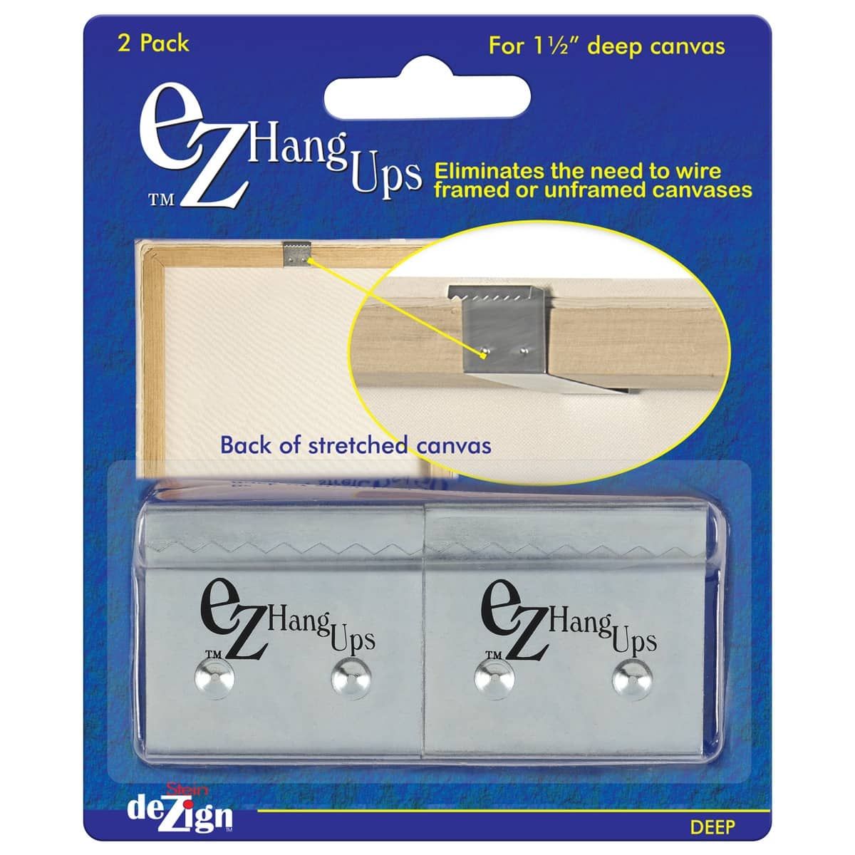 Ez Hang Ups Clips - Canvas, Frames Hangers