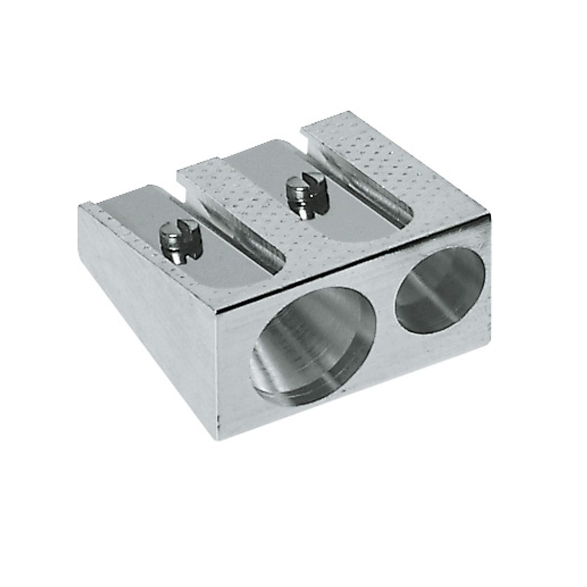 Helix Oxford Double Hole Metal Pencil Sharpener