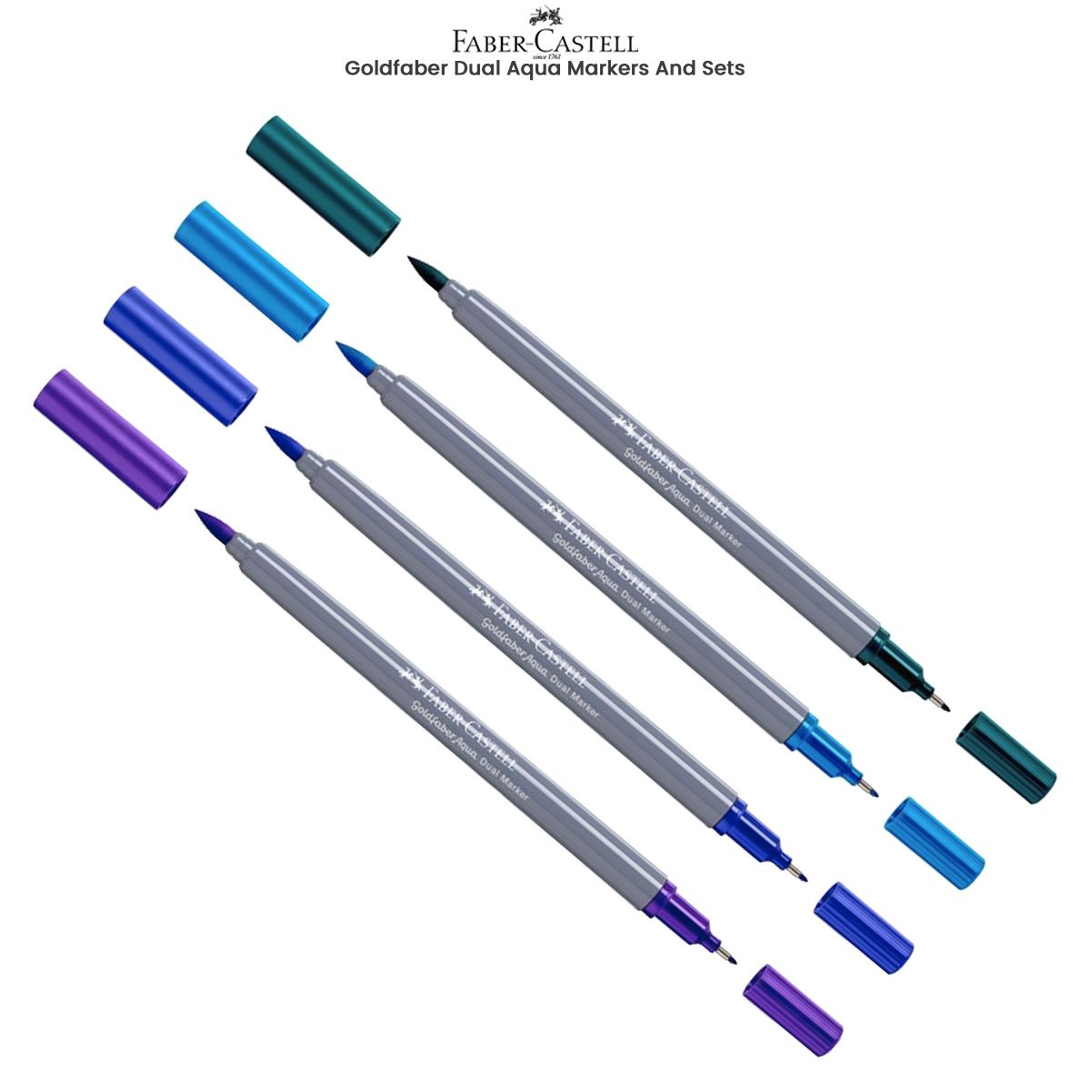 Faber-Castell Goldfaber Aqua Dual Markers Open Stock And Sets