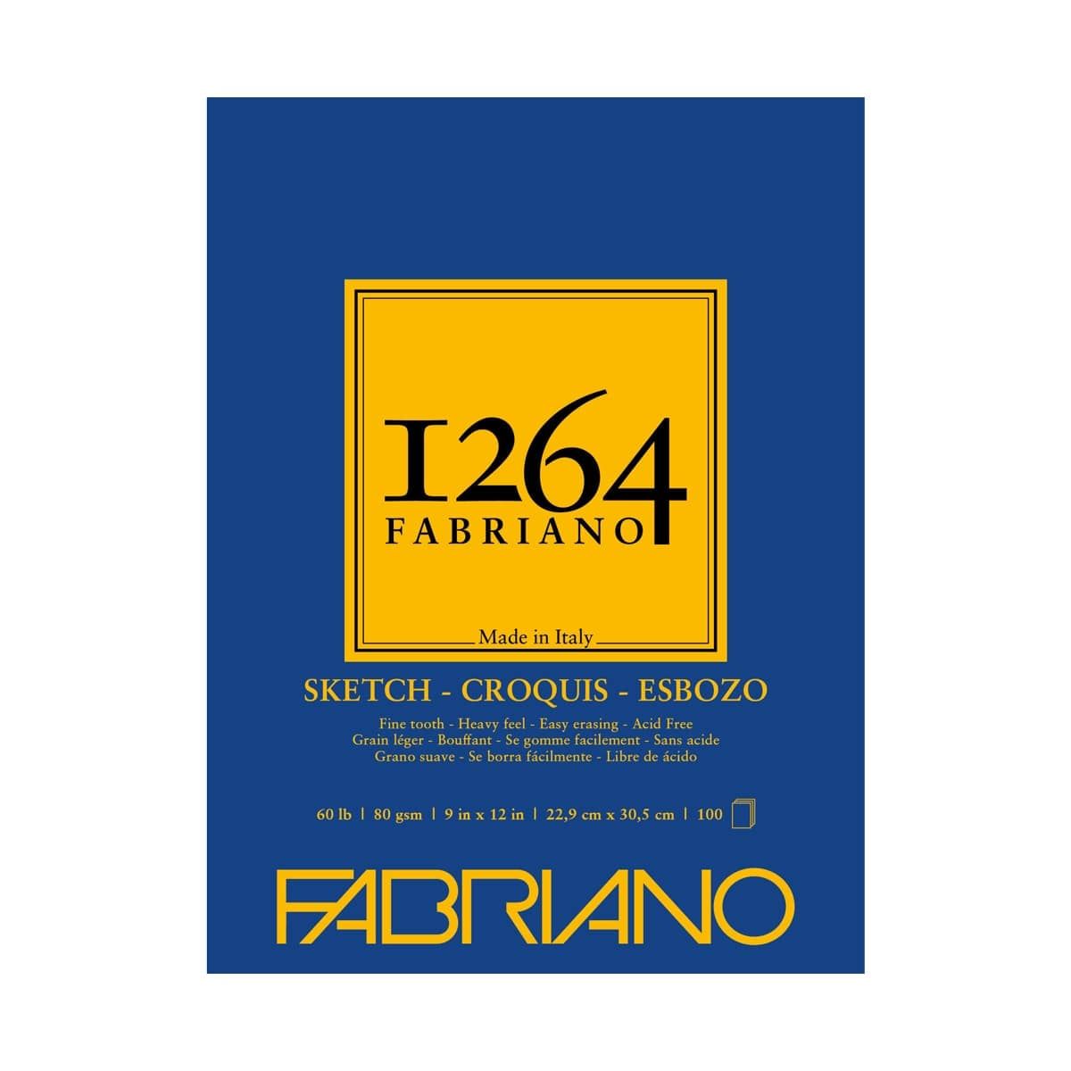Fabriano 1264 Sketch Pad - 9x12