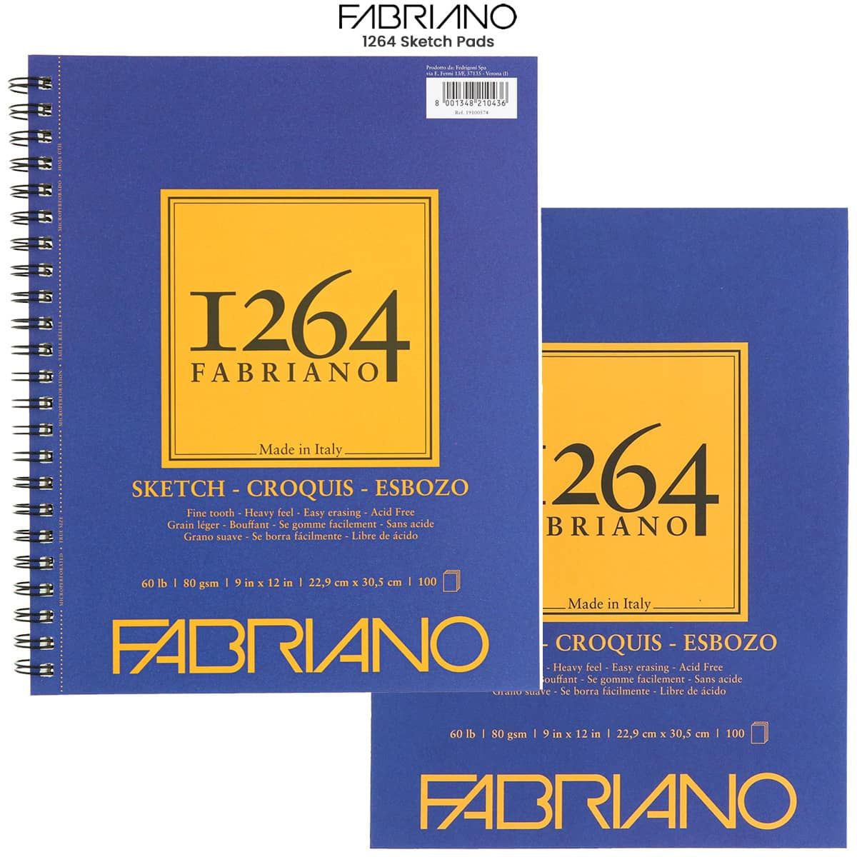 Fabriano 1264 Sketch Pads