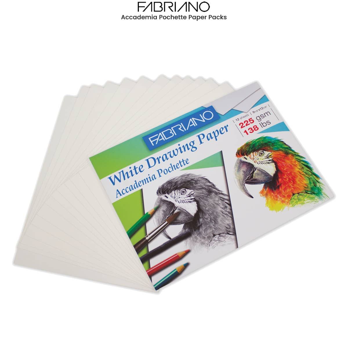Fabriano Accademia Pochette Paper Packs