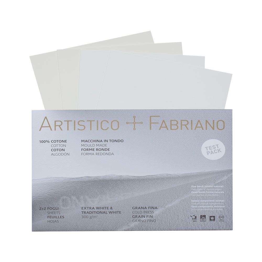 Try-It! Fabriano Artistico 4-Sheet Test Pack