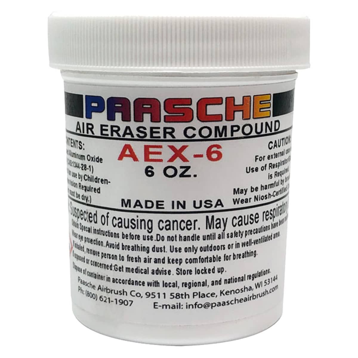 Paasche AEX-6 Fast Cutting Compound: 6 oz.
