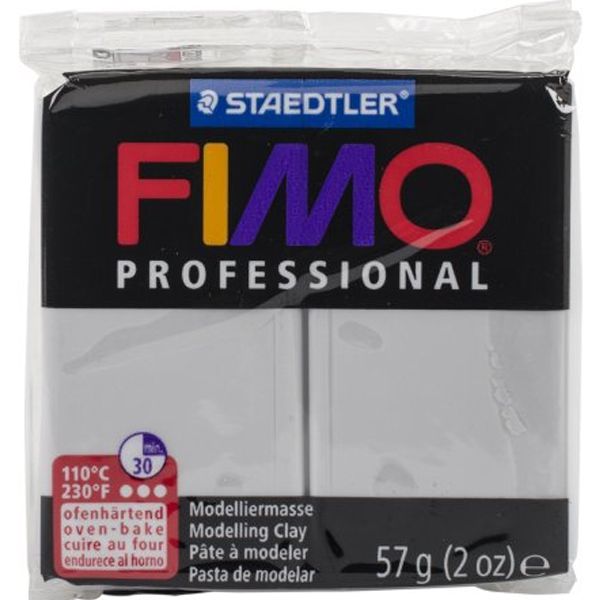 FIMO Professional Soft Polymer Clay 2oz Dolphin Grey