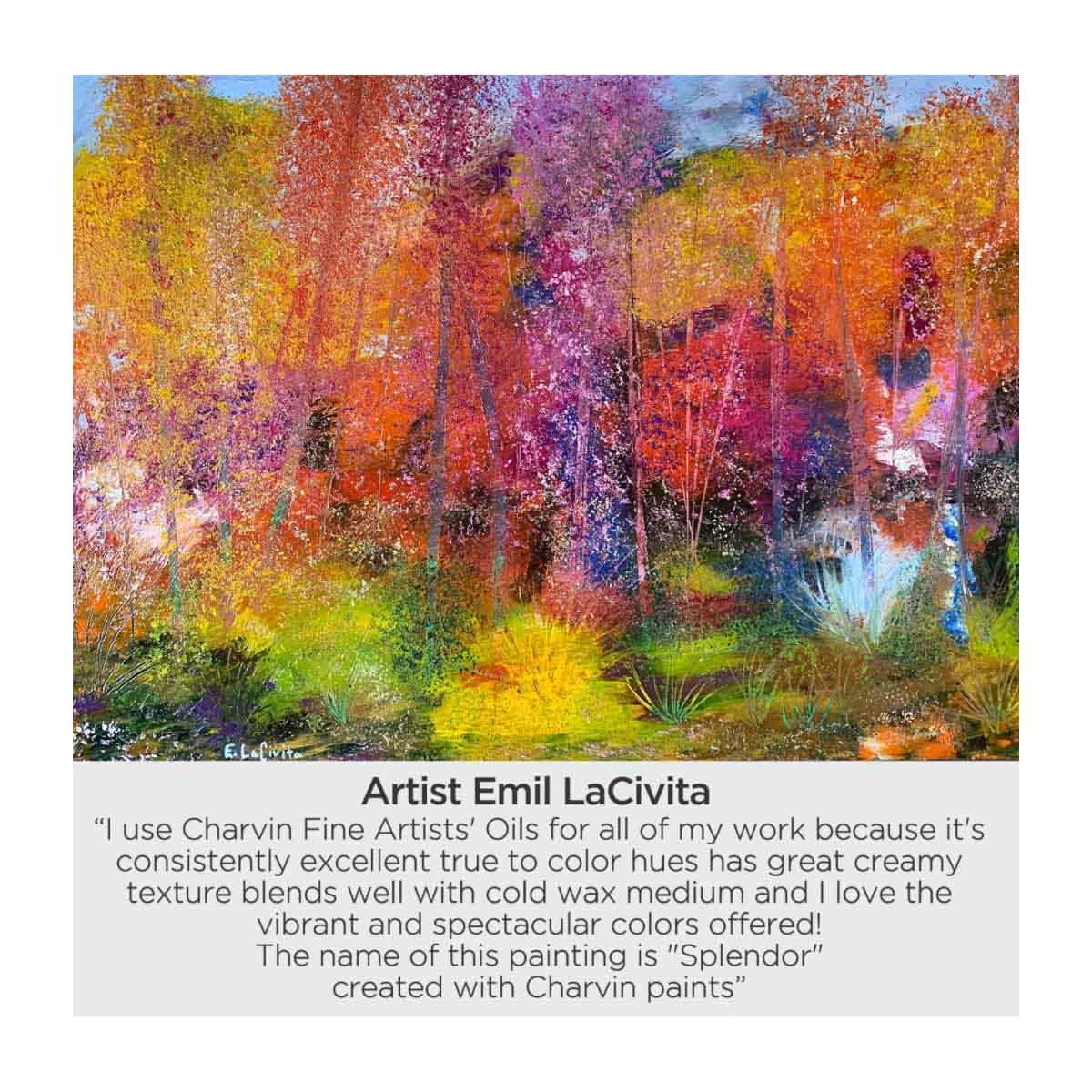 Charvin Fine Oil Paint, Rubine Lake - 150ml | …