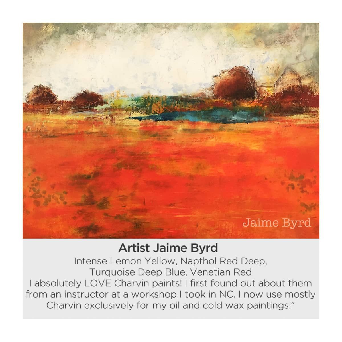 Charvin Fine Oil Paint, Red Ochre 150ml Jerry's Artarama