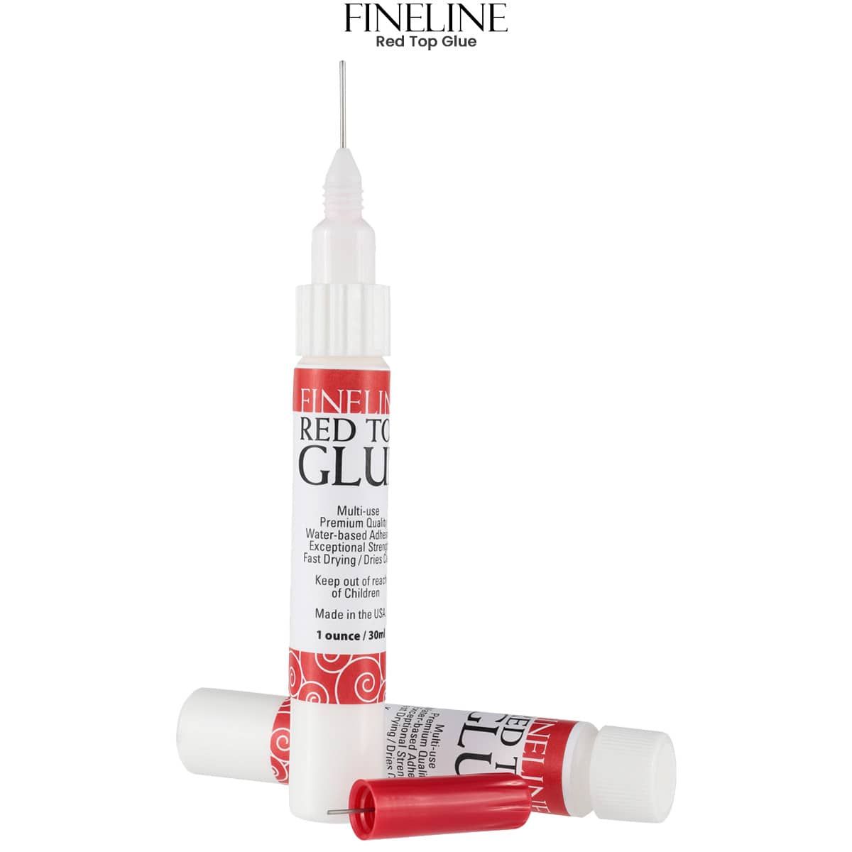 Fineline Red Top Glue & Applicator