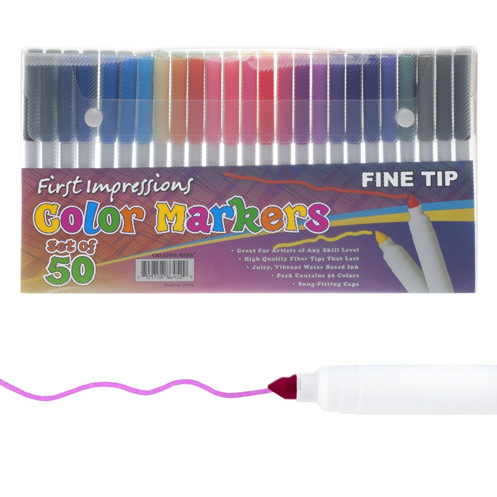Fine Tip Color Markers