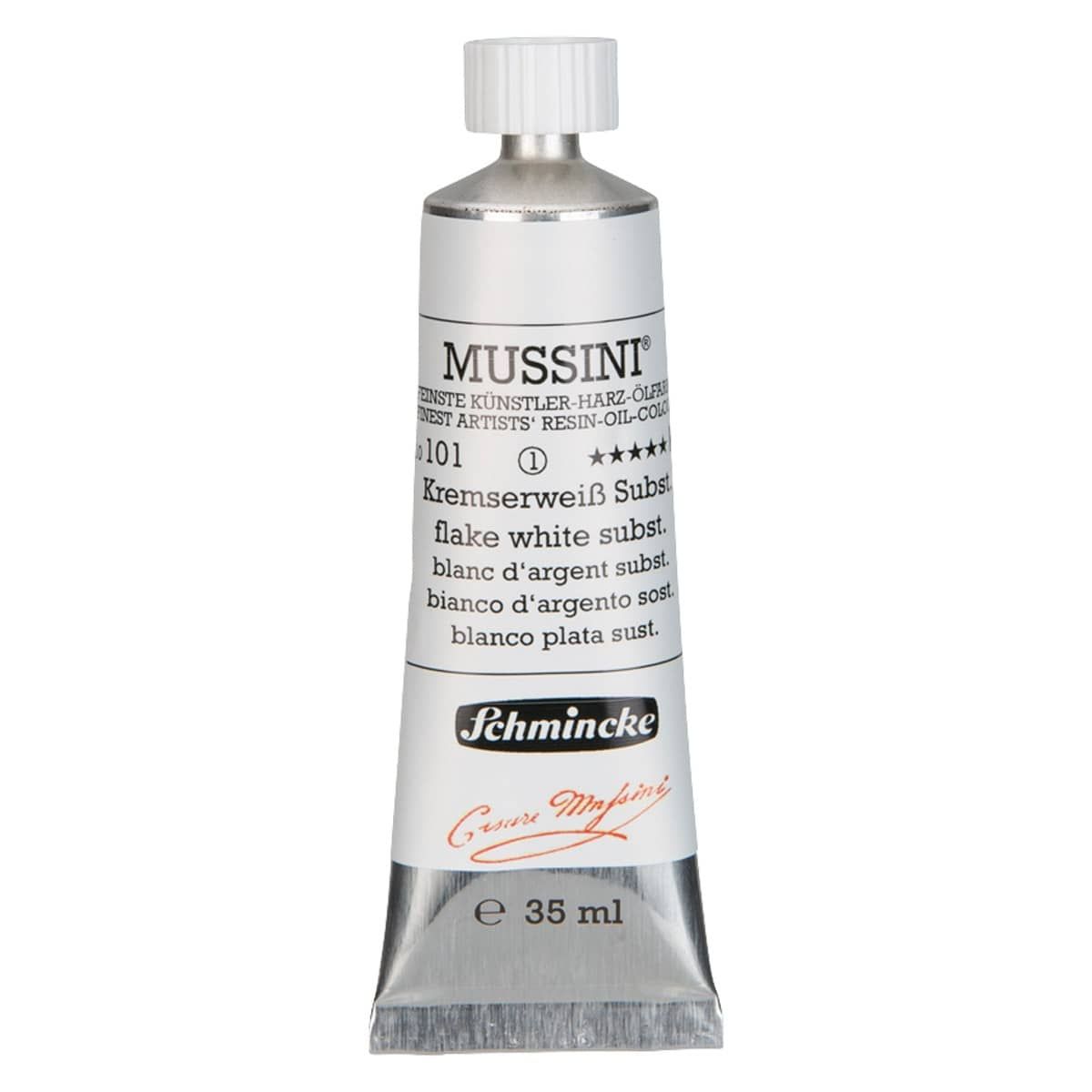 Schmincke Mussini Oil Color 35 ml Flake White Substitute