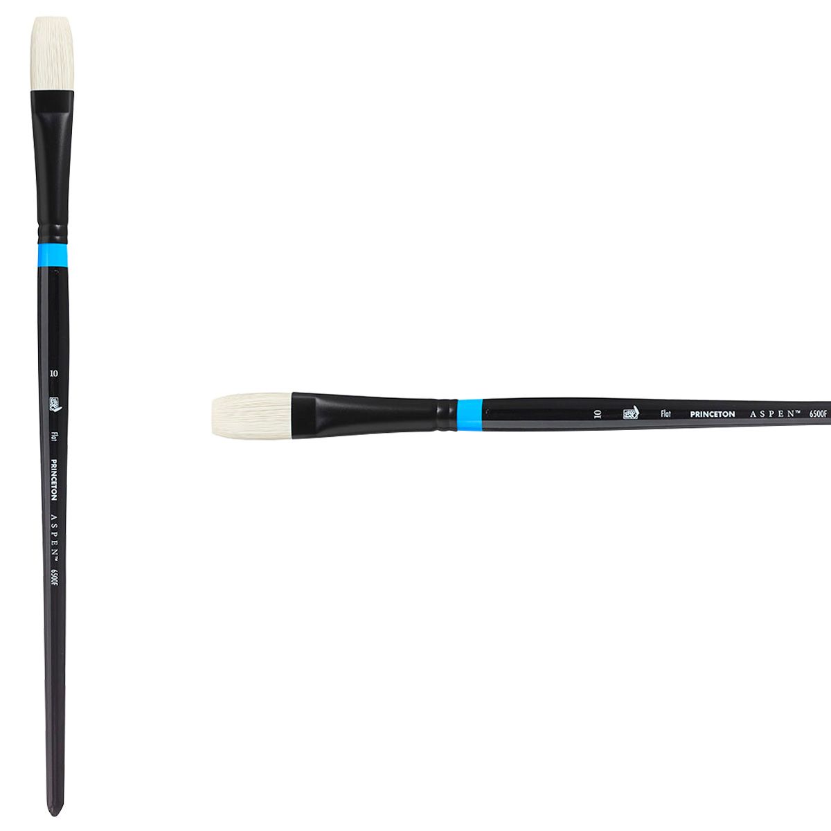 Princeton Aspen Paintbrush - Synthetic Bristle Travel Brush For Oil & Acrylic