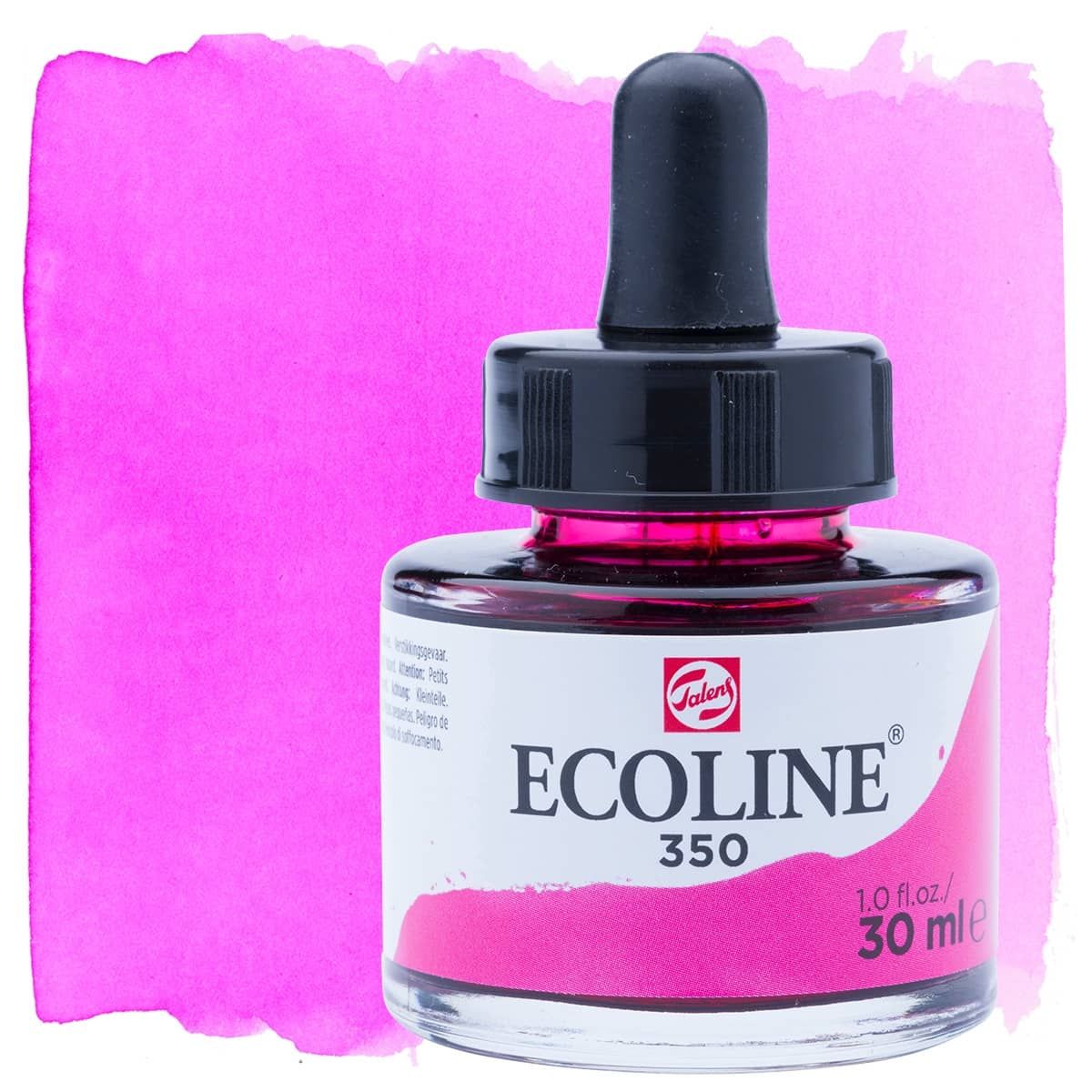 Ecoline Liquid Watercolor 30ml Pipette Jar Fuchsia