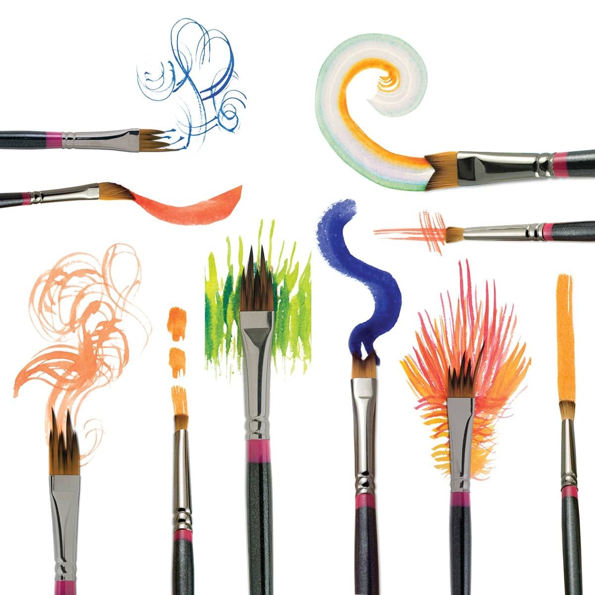Creative Mark FX Effects Taklon Brush (Set of 10) Jerry's Artarama