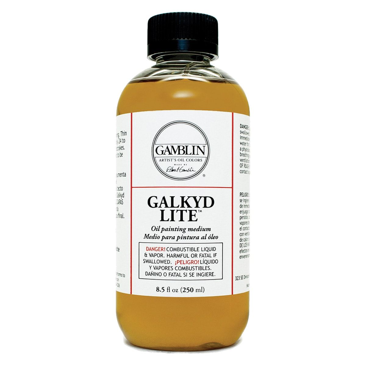 Gamblin Galkyd Medium Lite No.2 8 oz Bottle