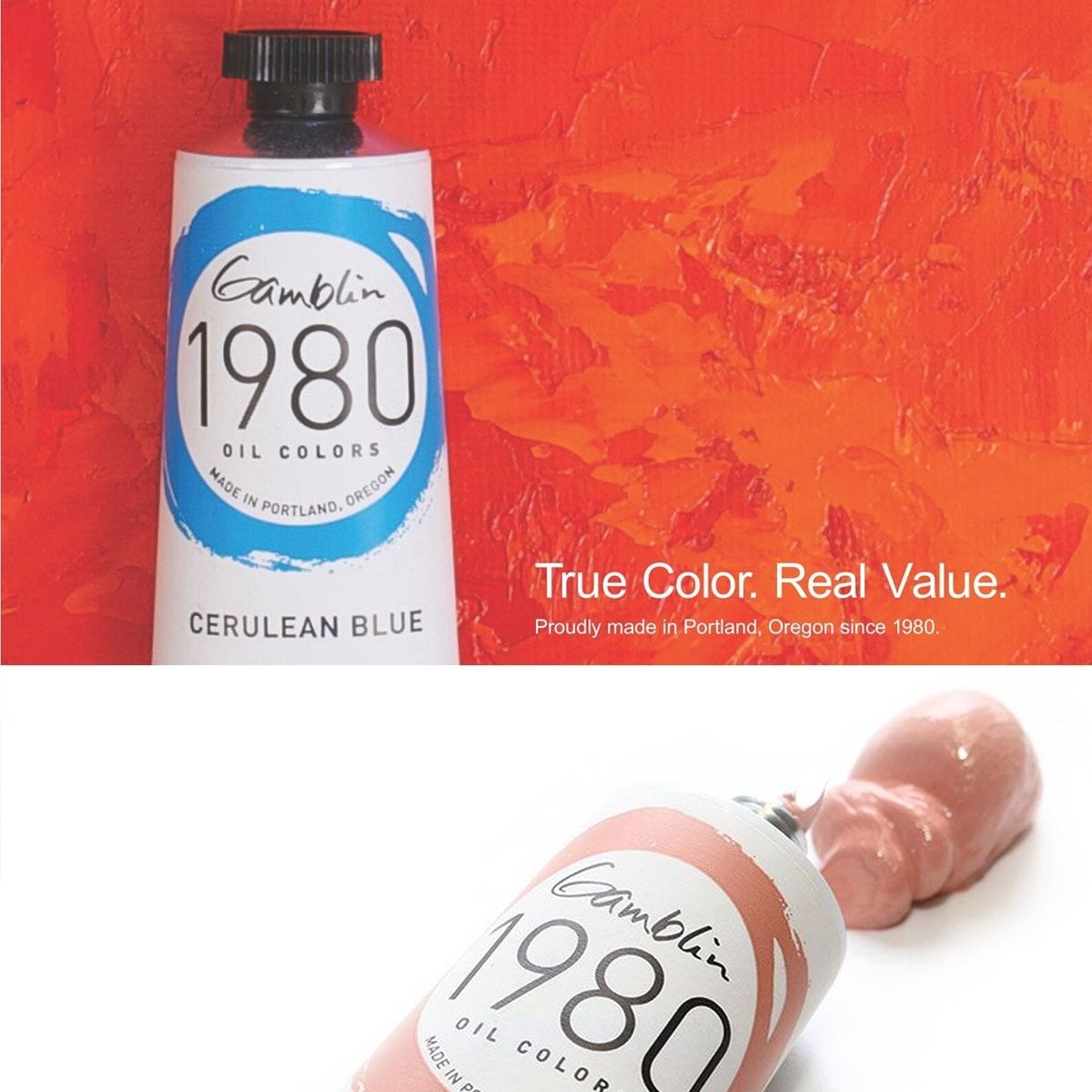 Made with true pigments - True Color At A Real Value