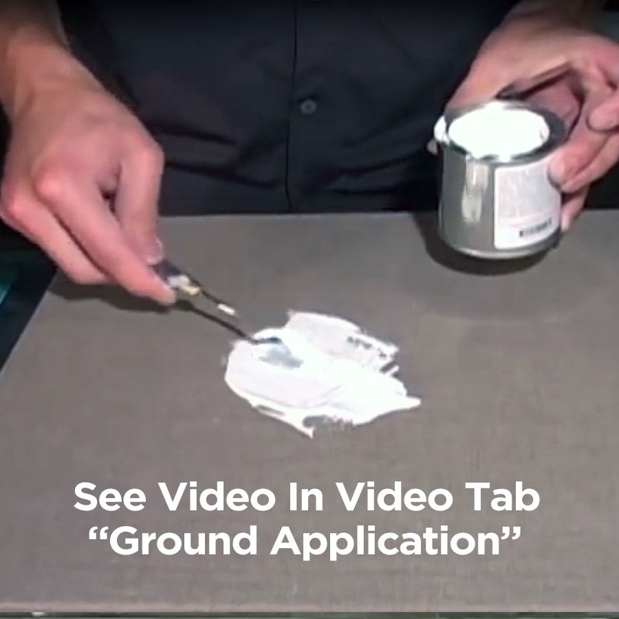Gamblin Oil Painting Ground - How To Apply Ground Application