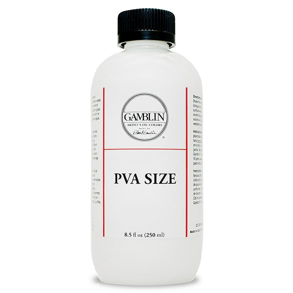 Gamblin PVA Size 8.5oz, Artists' Oil Painting Medium Jerry's Artarama