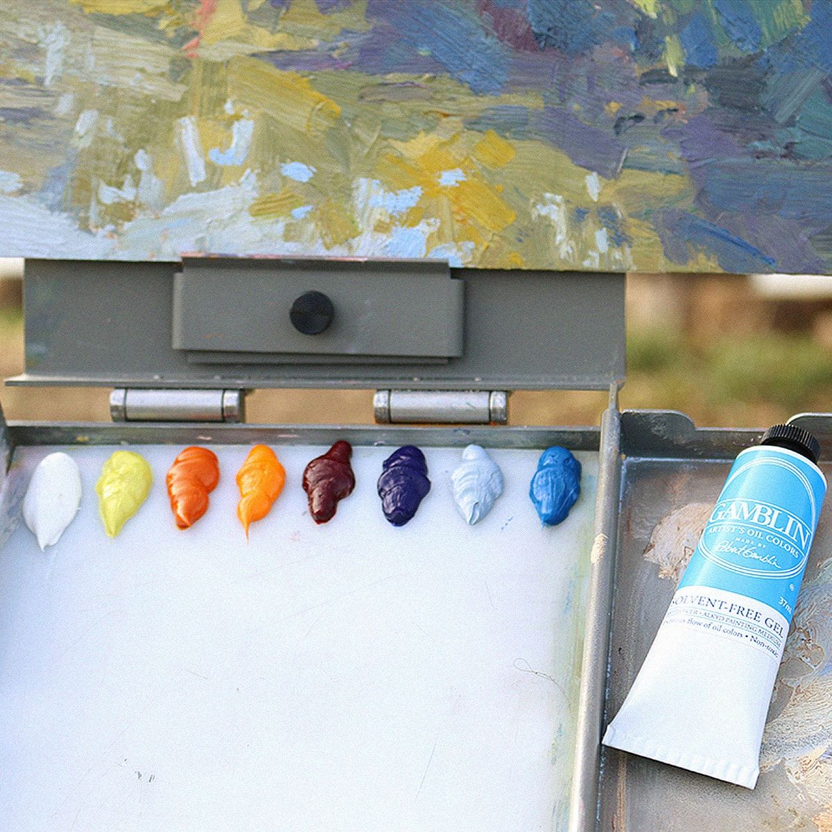 Customize your oil painting palette in terms of viscosity, flow and dry time