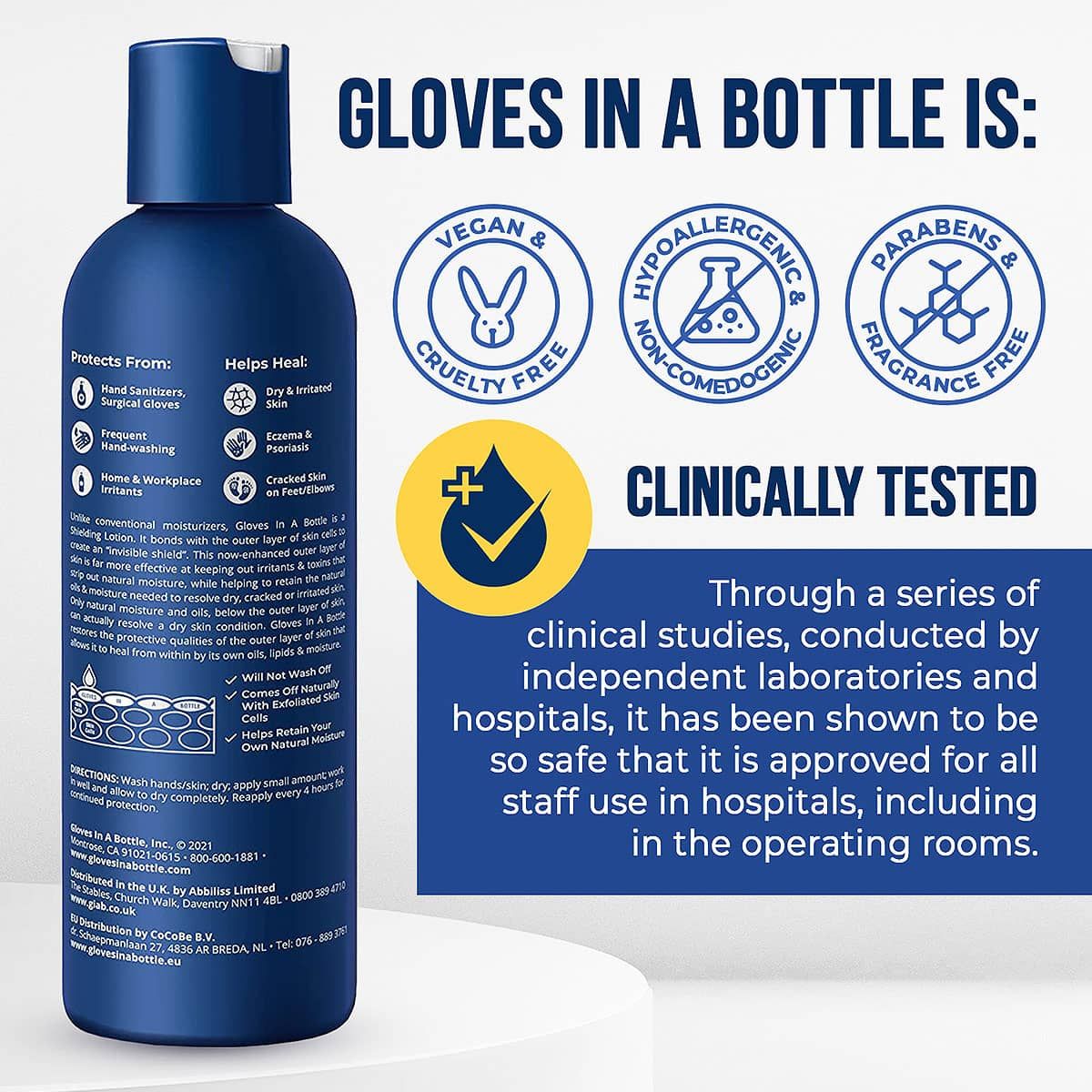 Gloves in a Bottle 8oz, Hand Shielding Lotion Jerry's Artarama