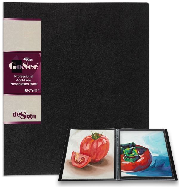 GoSee Professional Archival Presentation Book 8.5x11" 24 Pages